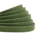 Cuero DQ plano 5mm - Soft guacamole green